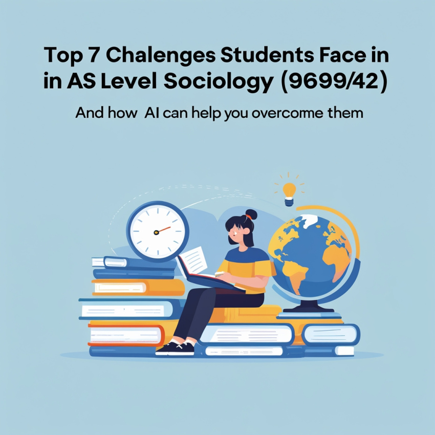 Top 7 Challenges Students Face in AS Level Sociology (9699/42) – And How AI Can Help You Overcome Them