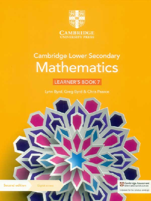  Mathematics Learner′s Book 7 , Lower Secondary Checkpoint | Free PDF