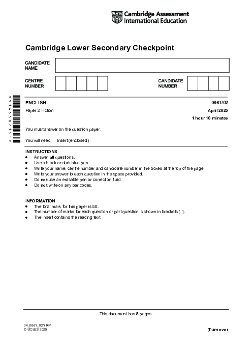 Checkpoint ENGLISH 0861,02 April 2025