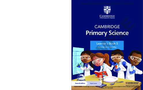  Science Learner′s Book 5 , Primary Checkpoint | Free PDF