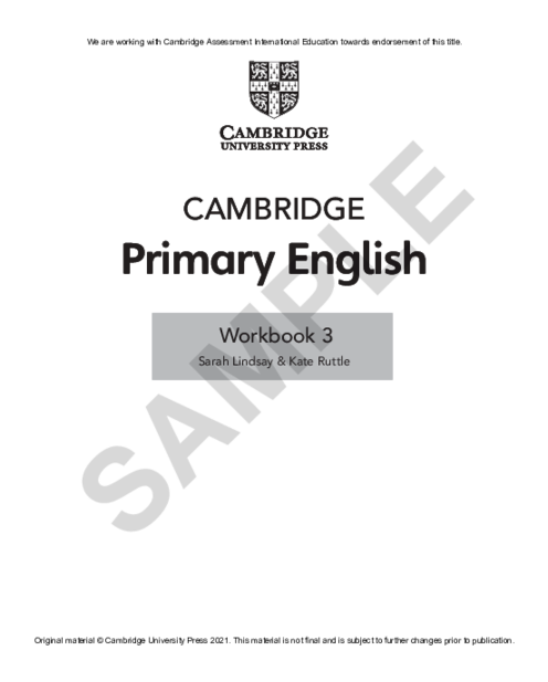 English year 3 Workbook | Free PDF