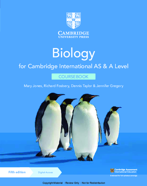 Biology 9700  Coursebook , AS and A Level | Free PDF