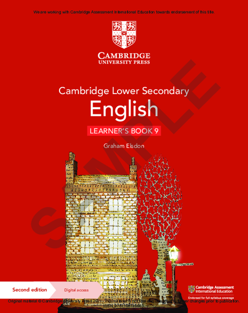 English Learner′s Book 9 , Lower Secondary Checkpoint | Free PDF