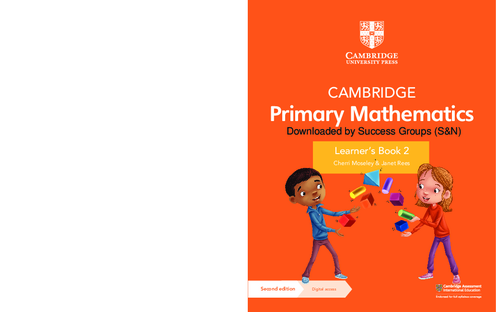 Mathematics year 2 Learner′s Book | Free PDF