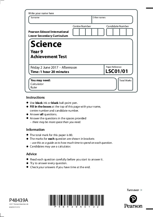 Science LSC01,01 June 2017