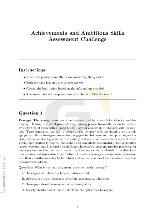 English as a Second Language 9 | Achievements and Ambitions - Topical Quiz