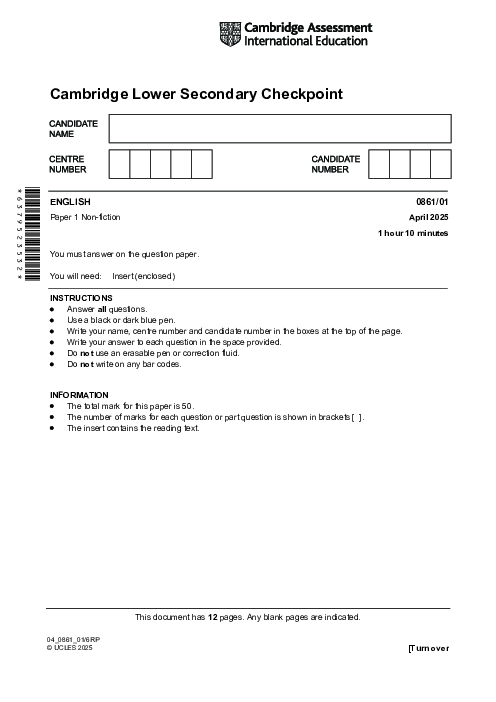 Checkpoint ENGLISH 0861,01 April 2025