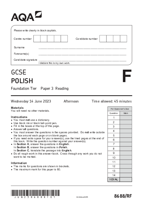 Polish 8688/RF June 2023