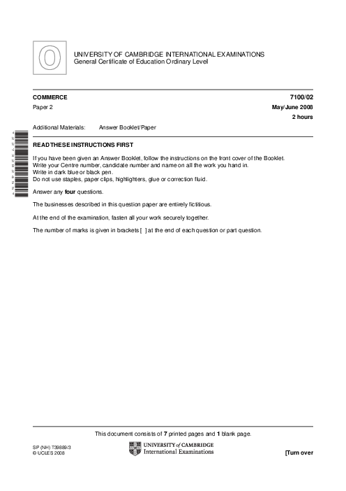 Commerce 7100/02 May June 2008