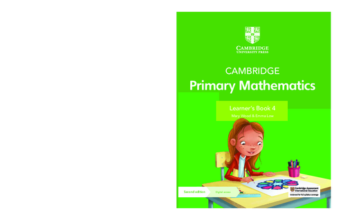 Mathematics Learner′s Book 4 , Primary Checkpoint | Free PDF