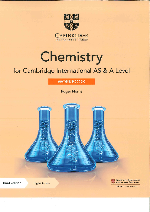 Chemistry 9701 Workbook , As - A Level | Free PDF