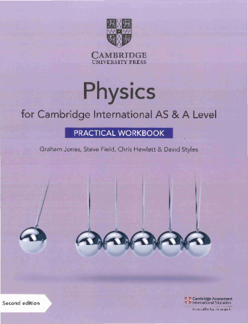 Physics 9702 Workbook , As - A Level | Free PDF