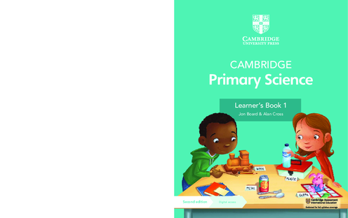  Science Learner′s Book 1 , Primary Checkpoint | Free PDF