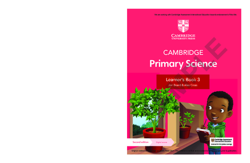 Science Learner′s Book 3 , Primary Checkpoint | Free PDF