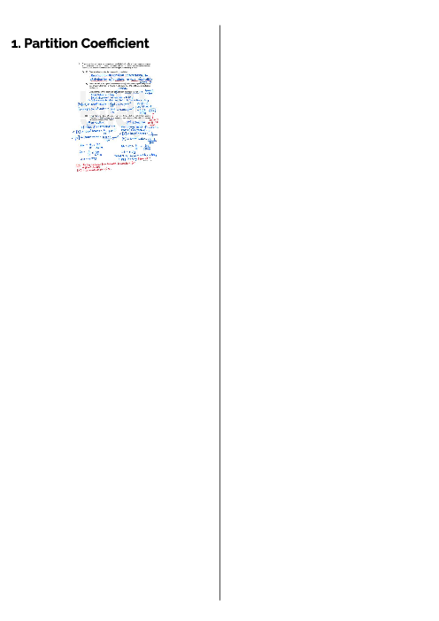 Chemistry (9701)  Partition Coecient Revision Note