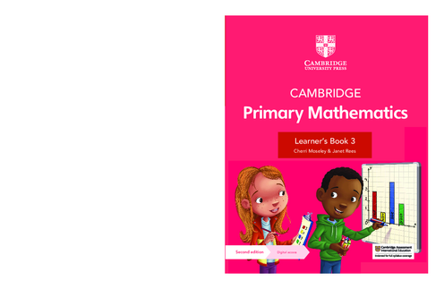 Mathematics Learner′s Book 3 , Primary Checkpoint | Free PDF