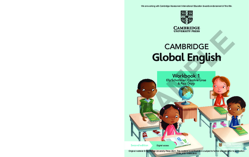 English 2nd Language year 1 Workbook | Free PDF