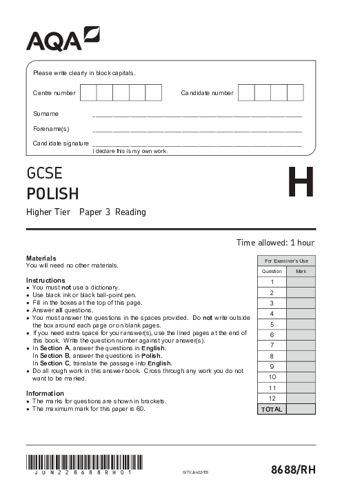 Polish 8688/RH June 2022