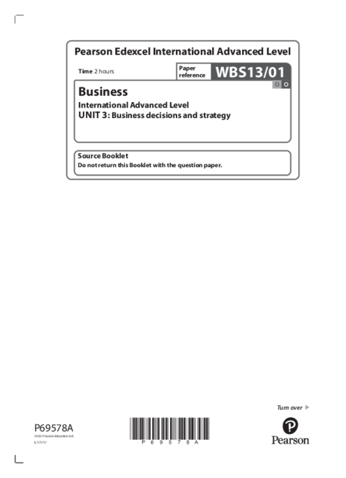 Business  WBS13/01 January  2022