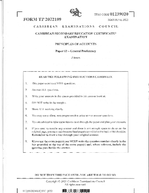 POA June 2022 Paper 2