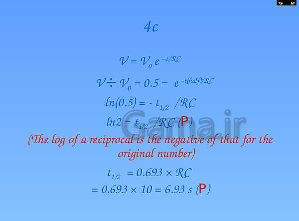 A Level Physics PowerPoint Presentation | Capacitor Question- پیش نمایش