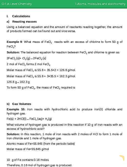 Mastering Atoms, Molecules, and Stoichiometry: Essential Chemistry Concepts and Calculations- پیش نمایش