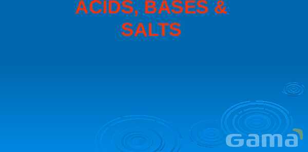 Free PowerPoint on Acids, Bases & Salts | Chemistry Fundamentals & pH Concepts- پیش نمایش