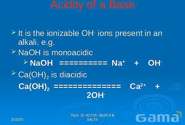 Free PowerPoint on Acids, Bases & Salts | Chemistry Fundamentals & pH Concepts- پیش نمایش