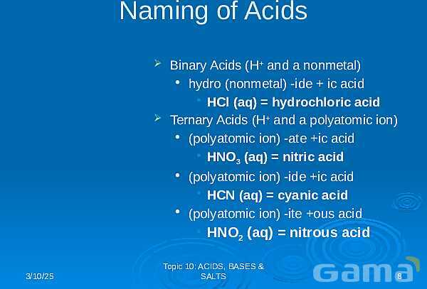 Free PowerPoint on Acids, Bases & Salts | Chemistry Fundamentals & pH Concepts- پیش نمایش