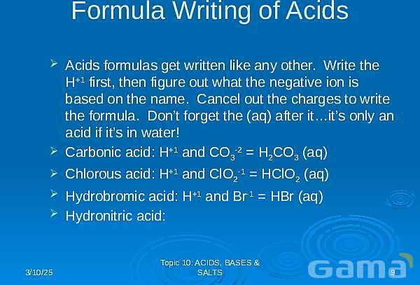 Free PowerPoint on Acids, Bases & Salts | Chemistry Fundamentals & pH Concepts- پیش نمایش