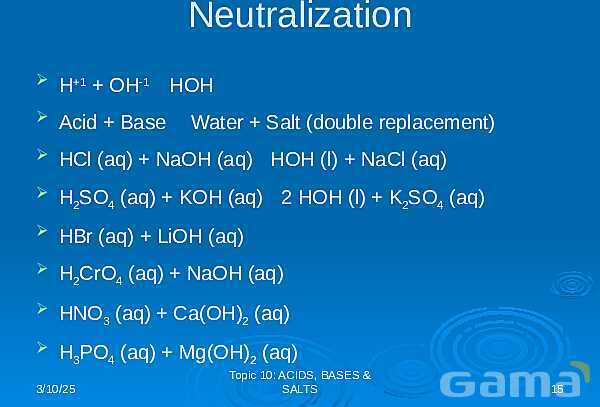 Free PowerPoint on Acids, Bases & Salts | Chemistry Fundamentals & pH Concepts- پیش نمایش