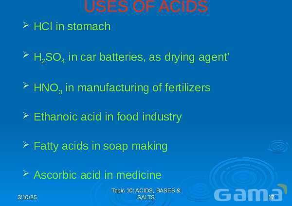 Free PowerPoint on Acids, Bases & Salts | Chemistry Fundamentals & pH Concepts- پیش نمایش