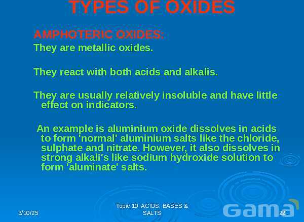 Free PowerPoint on Acids, Bases & Salts | Chemistry Fundamentals & pH Concepts- پیش نمایش