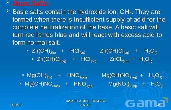 Free PowerPoint on Acids, Bases & Salts | Chemistry Fundamentals & pH Concepts- پیش نمایش