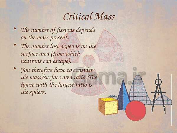 A Level Physics PowerPoint Presentation | Critical Mass- پیش نمایش