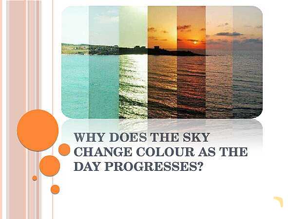 Free PowerPoint on Why the Sky Changes Color | Light, Atmosphere & Rayleigh Scattering- پیش نمایش