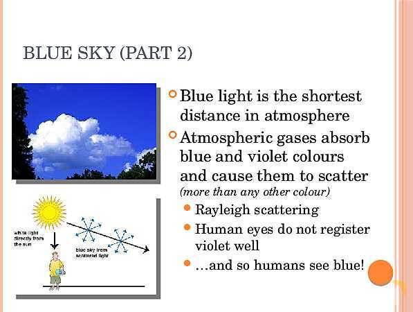 Free PowerPoint on Why the Sky Changes Color | Light, Atmosphere & Rayleigh Scattering- پیش نمایش