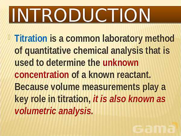 Free PowerPoint on Volumetric Analysis & Titration | Molarity, Dilution & Acid-Base Reactions- پیش نمایش