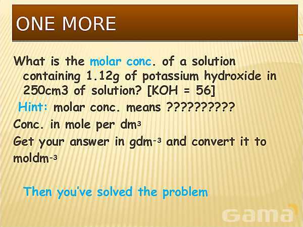 Free PowerPoint on Volumetric Analysis & Titration | Molarity, Dilution & Acid-Base Reactions- پیش نمایش