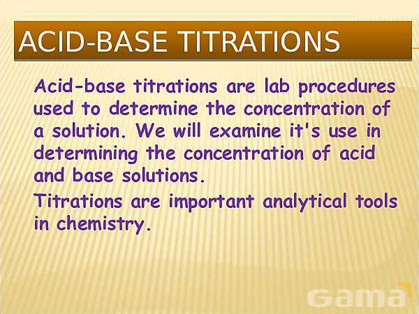 Free PowerPoint on Volumetric Analysis & Titration | Molarity, Dilution & Acid-Base Reactions- پیش نمایش