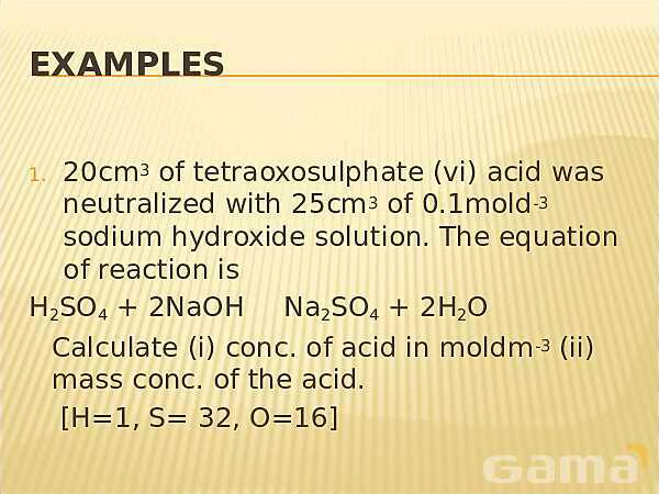 Free PowerPoint on Volumetric Analysis & Titration | Molarity, Dilution & Acid-Base Reactions- پیش نمایش