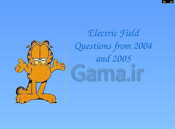 A Level Physics PowerPoint Presentation | Electric Field Questions- پیش نمایش