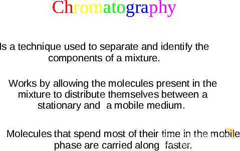 Thin Layer Chromatography (TLC) & Gas Liquid Chromatography (GLC) | Free Chemistry PowerPoint- پیش نمایش