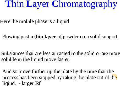 Thin Layer Chromatography (TLC) & Gas Liquid Chromatography (GLC) | Free Chemistry PowerPoint- پیش نمایش