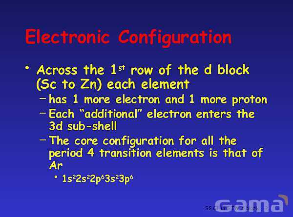 The d-Block Elements | Free Chemistry PowerPoint- پیش نمایش