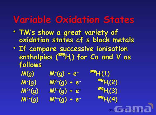 The d-Block Elements | Free Chemistry PowerPoint- پیش نمایش