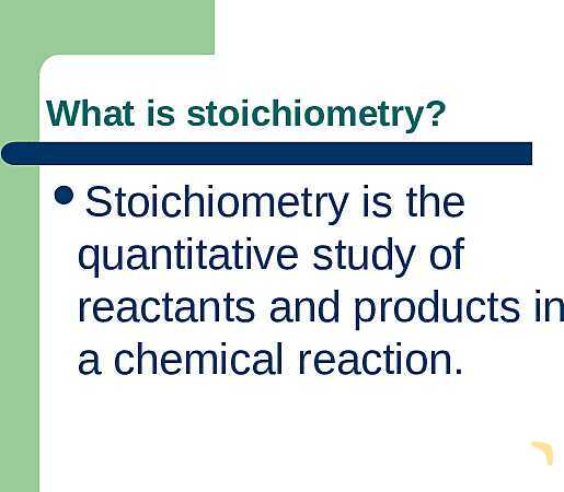 Mastering Stoichiometry | Free Chemistry PowerPoint- پیش نمایش