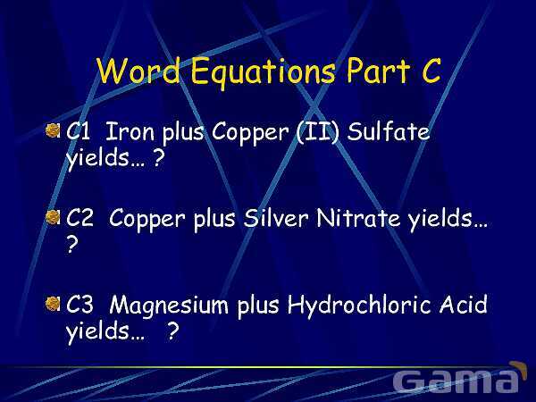 Chemical Reactions and Equations | Free Chemistry PowerPoint- پیش نمایش