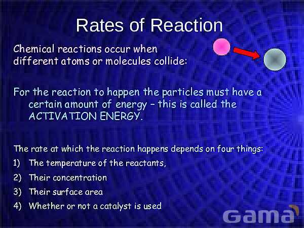 Rates of Reactions and Enzymes | Free Chemistry PowerPoint- پیش نمایش