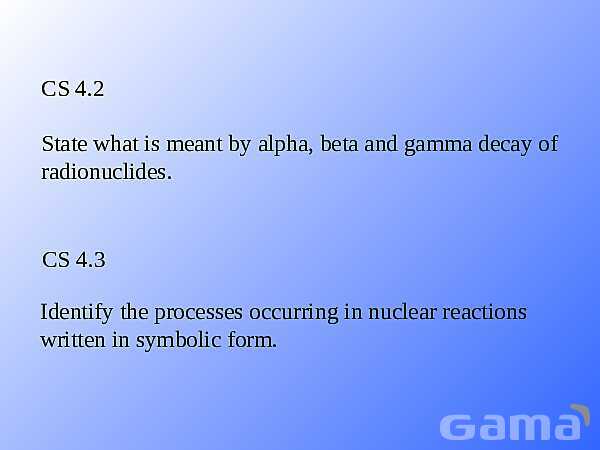 Radioactivity Alpha, Beta, and Gamma Decay | Free Chemistry PowerPoint- پیش نمایش